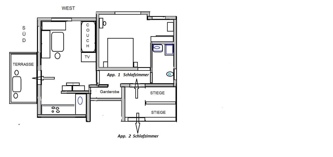 Andrea Apartment Fuegen Exterior photo